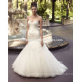 High Quality Custom Made wedding dresses with feather